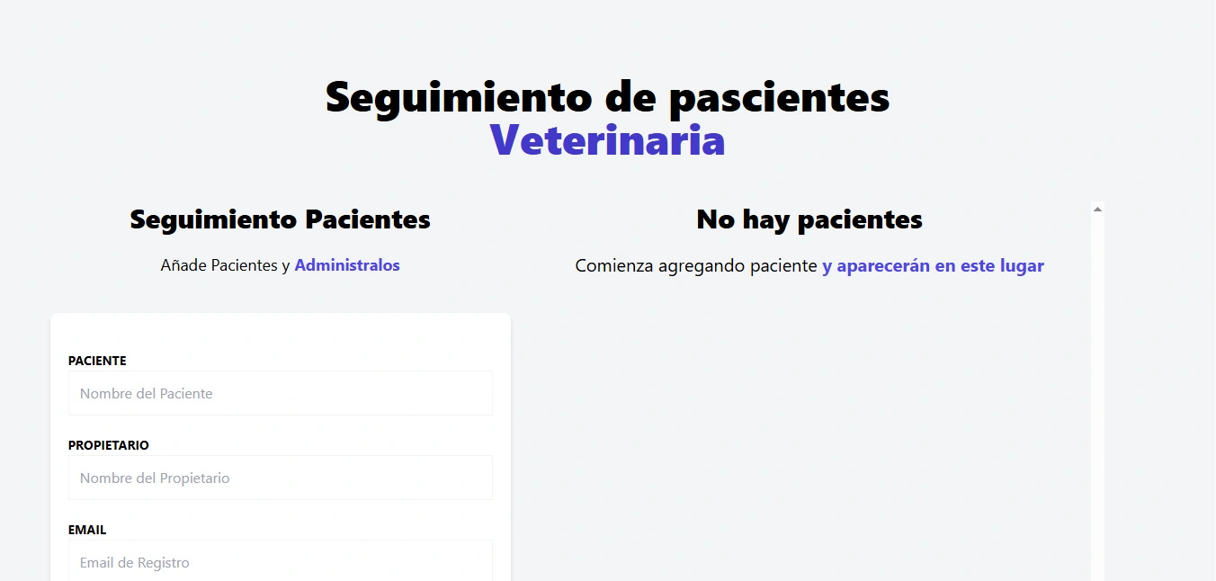 Paciente-veterinario